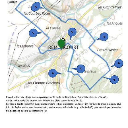 Chez Pierre 住宿加早餐酒店 Remoncourt